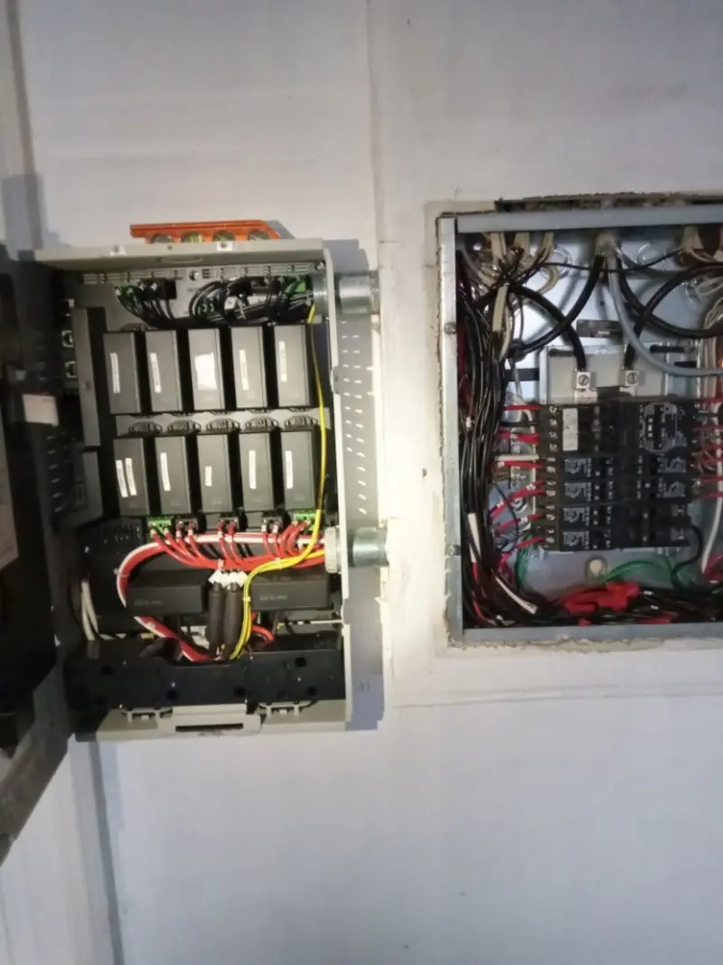 Electrical panel upgrade completed for Indoor Lighting Installation in Carnegie